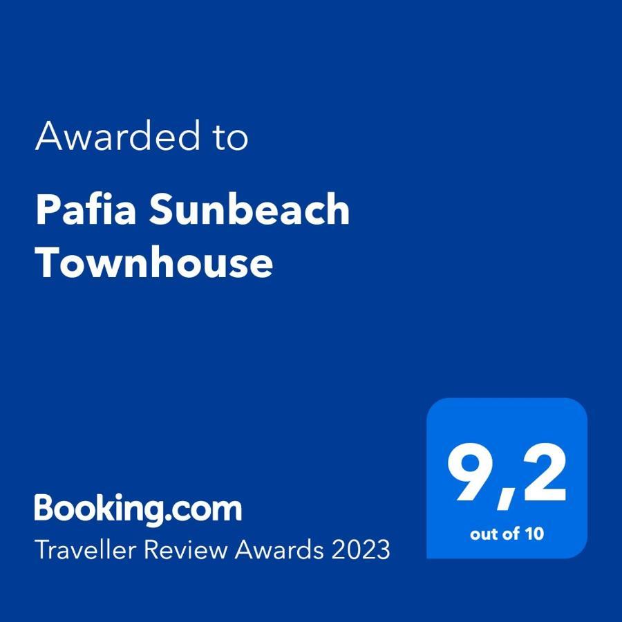 Pafia Sunbeach Townhouse Paphos Esterno foto